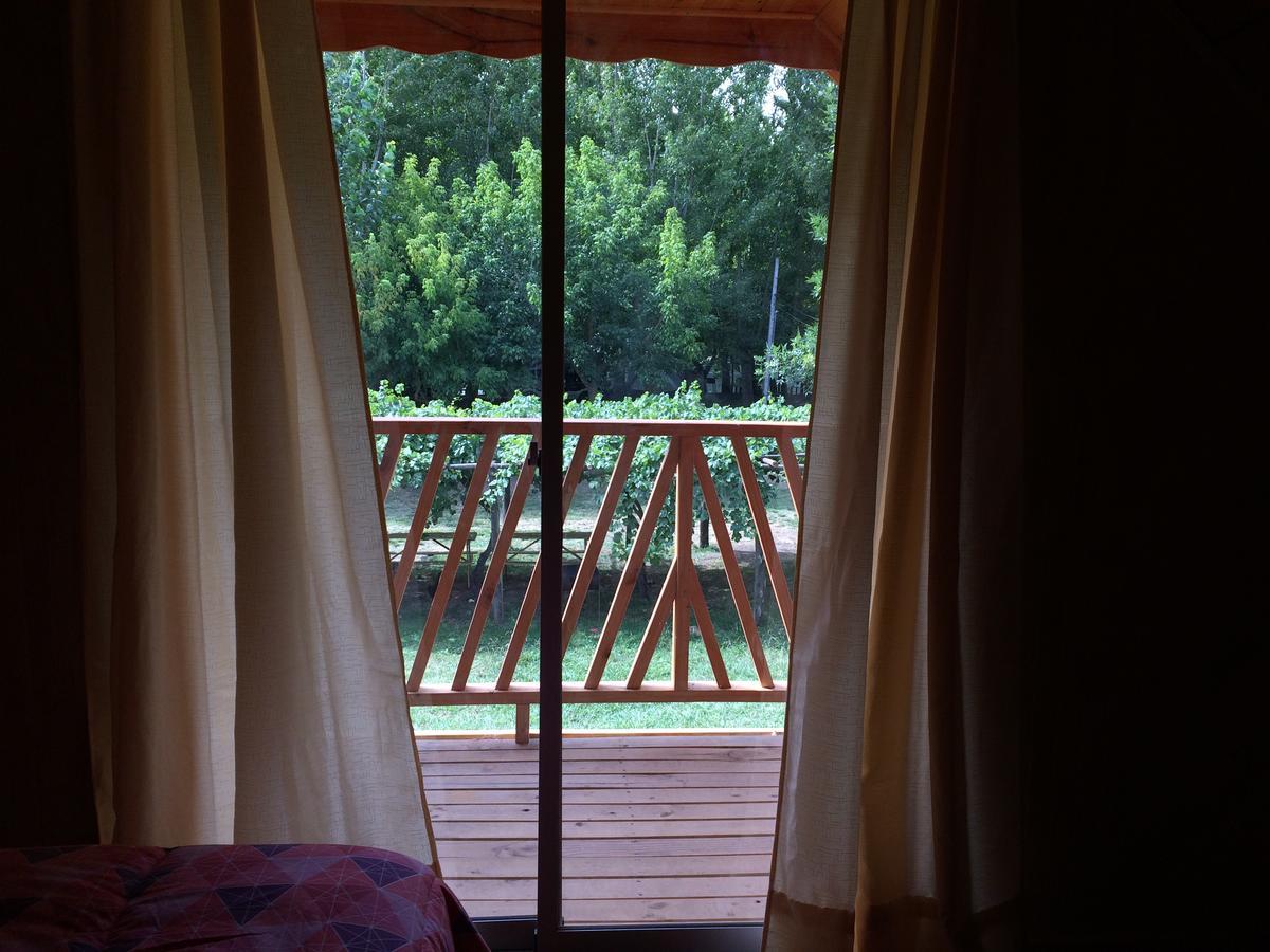Camping & Hospedaje Rio Laja El Manzano  Dış mekan fotoğraf