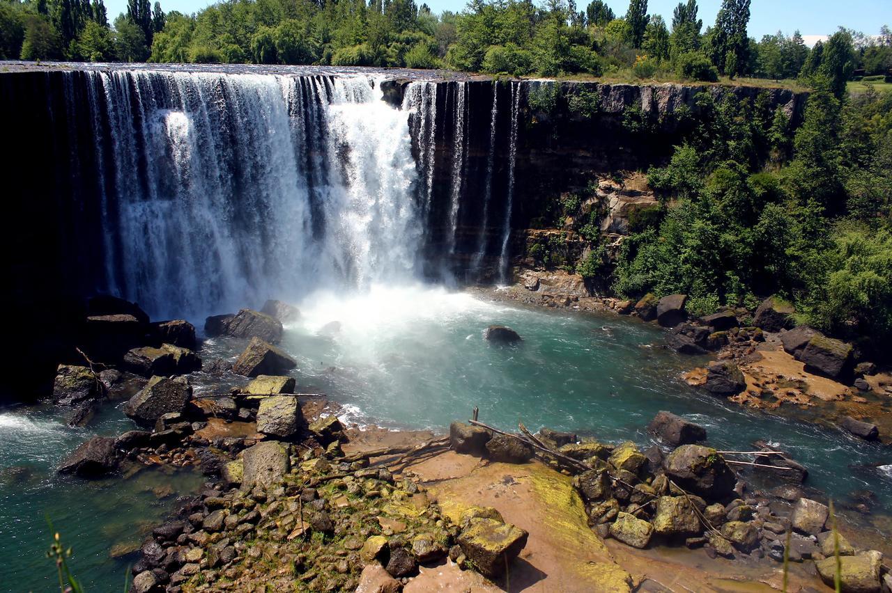 Camping & Hospedaje Rio Laja El Manzano  Dış mekan fotoğraf