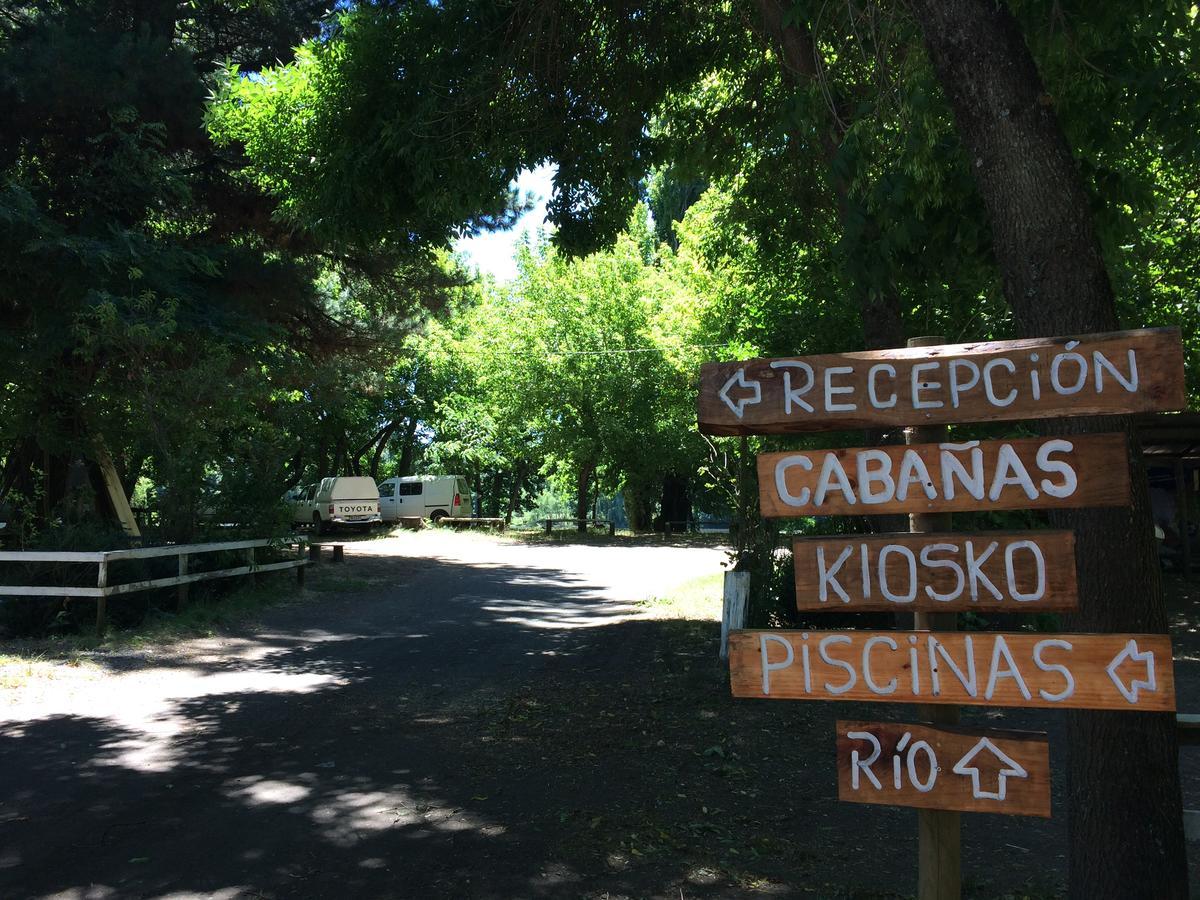 Camping & Hospedaje Rio Laja El Manzano  Dış mekan fotoğraf