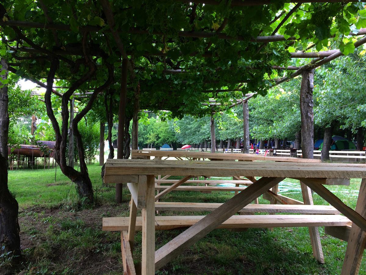 Camping & Hospedaje Rio Laja El Manzano  Dış mekan fotoğraf