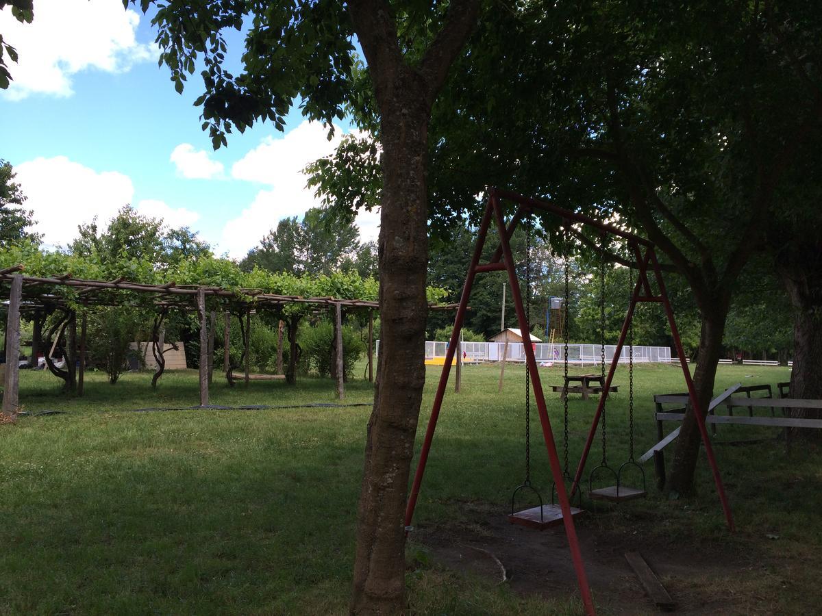 Camping & Hospedaje Rio Laja El Manzano  Dış mekan fotoğraf